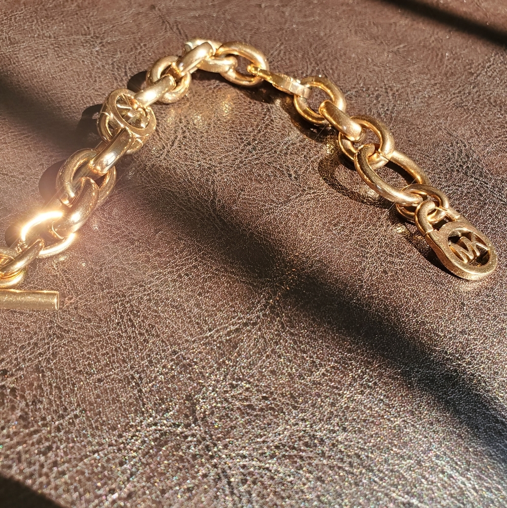 Michael Kors Rose Gold Chain Link Bracelet
